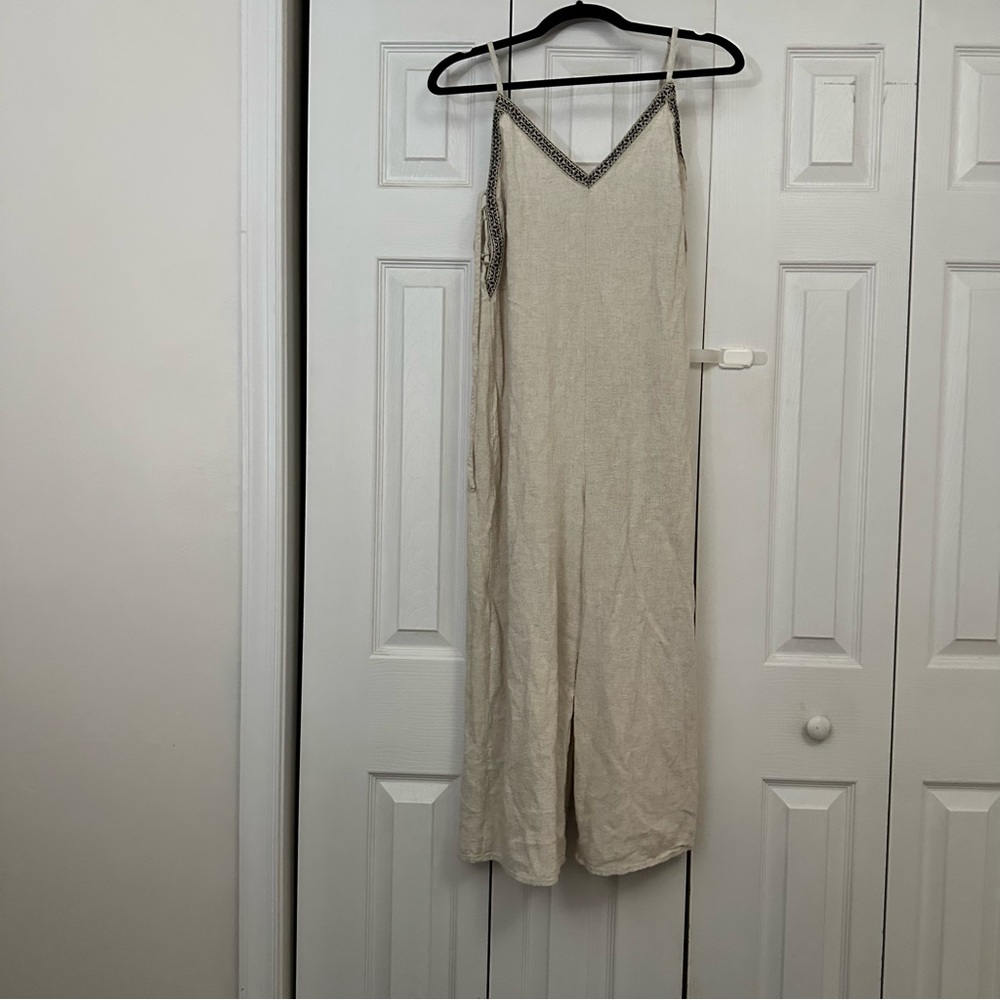 Beige jumpsuit